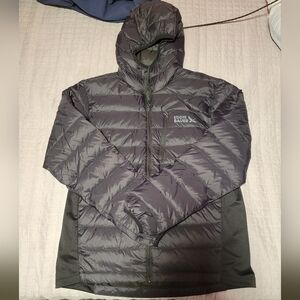 Eddie Bauer Men's Charcoal Puffer Jacket